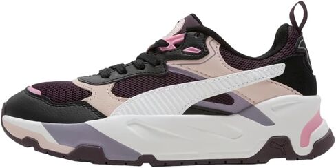 PUMA Womens Trinity Lace Up Sneakers Shoes Casual - Black, Pink, Purple in Saudi Arabia
