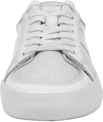 VINTAGE HAVANA Womens Extra Lace Up Sneakers Shoes Casual - Grey in Kuwait