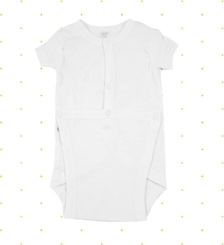 Spasilk baby-girls 2 Pack Cotton Short Sleeve Wrap Bodysuits in Saudi Arabia