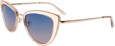 FAA'N 2024 Retro Big Frame Cat Eye Polarized Sunglasses Women with Spring Hinge(Black) in Kuwait