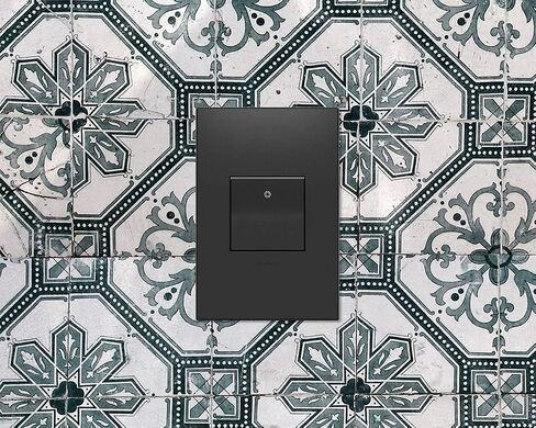 Legrand adorne 15A 1 or 3-Way Paddle Switch with Matching Wall Plate, Graphite Finish, 12-Pack, ASPD1532G4WP-12PK in Saudi Arabia