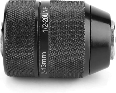 13mm Metal Drill Chuck Universal Replacement 1/2 Mount Self Locking Keyless Drill Chuck 3/8" Thread Drill Chuck Applicable to AC Electric drills in Saudi Arabia
