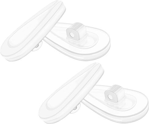 BLAZERBUCK Replacement Nose Pads Nose Piece for Oakley Limit Switch OX5119/OX5121 Glasses - Clear + Clear in Saudi Arabia