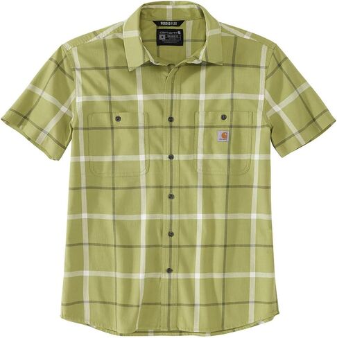قميص Carhartt الرجالي 105701 متين ومريح ومريح وخفيف الوزن وأكمام قصيرة in Saudi Arabia