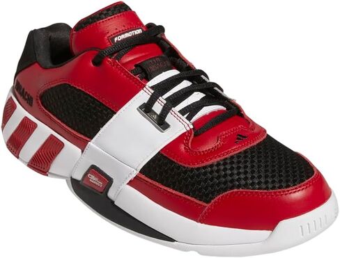 حذاء كرة السلة Agent GIL RESTOMOD للجنسين من adidas، أحمر/أبيض/أسود in Kuwait