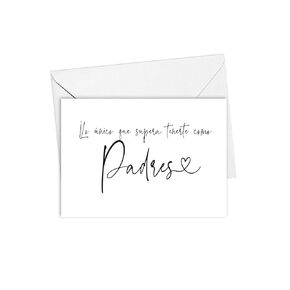 Pregnancy Announcement Card for Parents, Spanish Baby Reveal Card for Padres and New Abuelos, Card for Mom and Dad From Daughter or Son, Baby Reveal Card for New Grandparents to Be