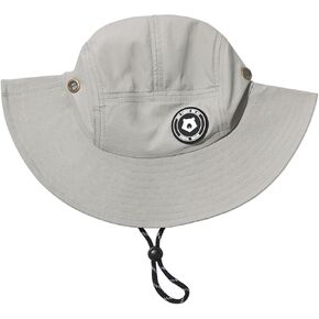 Children Waterproof Quick-Drying UPF 50+ Sun Hat,Toddler Kids Summer Wide Brim Bucket Hat Beach Hats for Boys Girls