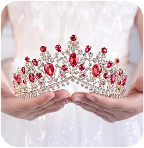 JWICOS Brithday Tiara Pageant Gifts مرحلة الإنتاج Grad Crown Tiara in Saudi Arabia
