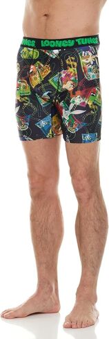 COCO BRANDS Looney Tunes Men's Boxer Briefs - No Fly, Anti-Chafing Stitching, Comfort Shaped/Cotton Lined Crotch in Kuwait