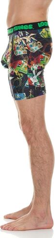 COCO BRANDS Looney Tunes Men's Boxer Briefs - No Fly, Anti-Chafing Stitching, Comfort Shaped/Cotton Lined Crotch in Kuwait