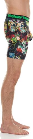 COCO BRANDS Looney Tunes Men's Boxer Briefs - No Fly, Anti-Chafing Stitching, Comfort Shaped/Cotton Lined Crotch in Kuwait