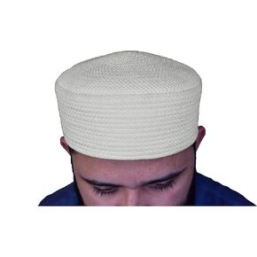 Special Kufi Hat for Men Soft Prayer Hat for Men - Warm Muslim Hat for Men- Beanie Prayer Cap for Men