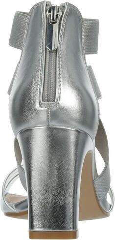 XAPPEAL Elline - Women's Zip-Up Elastic Ankle Strap Heel Open Toe Dress Sandal in Saudi Arabia