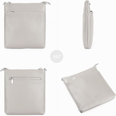 محفظة صغيرة من الجلد الطبيعي من befen للنساء للسفر وحقائب كروس خفيفة الوزن مع حزام كتف قابل للتعديل in Kuwait