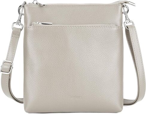 محفظة صغيرة من الجلد الطبيعي من befen للنساء للسفر وحقائب كروس خفيفة الوزن مع حزام كتف قابل للتعديل in Kuwait