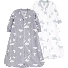 Carter's Unisex-Baby 2-Pack Microfleece Sleepbag