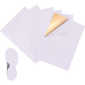 6 Pieces Stick-on Faux Suede Soles for Dance Shoes, Friction-reducing to Easy Rotation and Sliding on indoor Floors, Self Adhesive Replacement High-Heeled Shoe Slide Sole Sticker (Black)