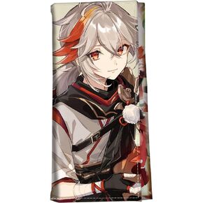 retsamradassaT Genshin Impact PU Leather Wallet Kaedehara Kazuha