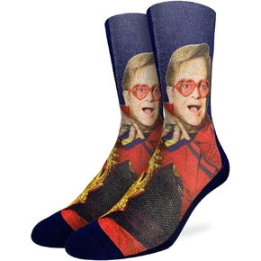 Good Luck Sock Men's Elton John Socks, Adult