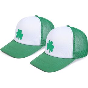 st Patrick Day Hats for Men st Patricks Day Trucker hat st Pattys Day Green Shamrock hat for Saint Patricks Day Cap