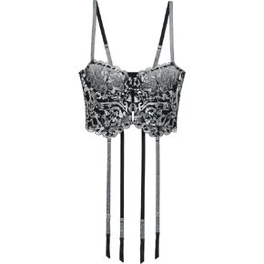 womens Sharp Dresser Lace Bustier