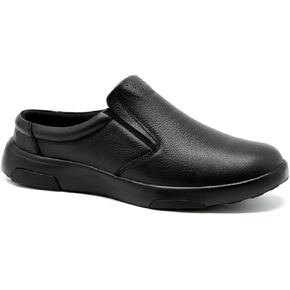 OrthoComfoot Comfortable Mens Oxford Dress Shoes for Plantar Fasciitis, Orthopedic Genuine Leather Loafers with Arch Support, Casual Walking Shoes for Foot and Heel Pain Relief
