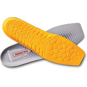 Ariat Women's Women's All Day Cushioning Wide Square Toe Insole, Black Yellow, 12 M US