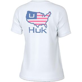 HUK Womens Short Sleeve Performance Tee, Fishing T-Shirt for Women in Saudi Arabia