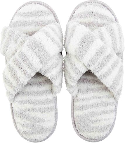 Women's Zebra Chenille Slippers Sock in Saudi Arabia