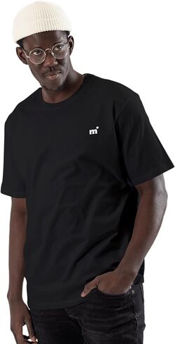 midfit - Black Basic Oversized T-Shirt |%100 Heavy Cotton | Eco-Friendly - Sustainable | Loose Fit | Unisex in Saudi Arabia