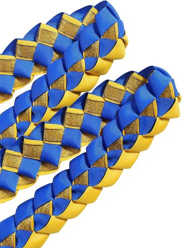 TFTAFAN Graduation Ribbon Lei Graduation Leis Necklace Class of 2026 Graduation Necklace Braided Necklace Graduation Gift Party Accessories for Women and Men in Saudi Arabia
