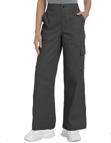 SPECIALMAGIC High Waisted Cargo Pants Women Straight Wide Leg Stretchy Adjustable Trendy Travel Y2K with Pockets Streetwear in Saudi Arabia