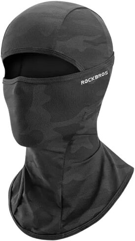 قناع التزلج روك ريدج Rock-BROS للطقس البارد بالاكلافا للرجال وشاح حراري مقاوم للرياح غطاء دافئ للطقس البارد in Kuwait