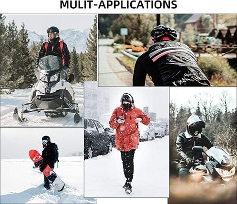 قناع التزلج روك ريدج Rock-BROS للطقس البارد بالاكلافا للرجال وشاح حراري مقاوم للرياح غطاء دافئ للطقس البارد in Kuwait