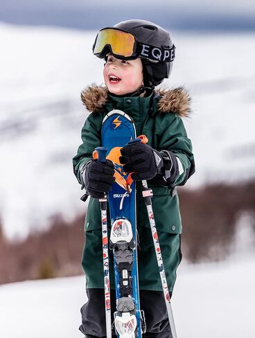 Hestra Skare CZone Junior 5-Finger Glove (Youth 4-13yrs) I Waterproof Glove for Skiing & Playing in The Snow in Saudi Arabia