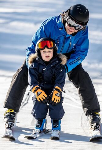 Hestra Skare CZone Junior 5-Finger Glove (Youth 4-13yrs) I Waterproof Glove for Skiing & Playing in The Snow in Saudi Arabia