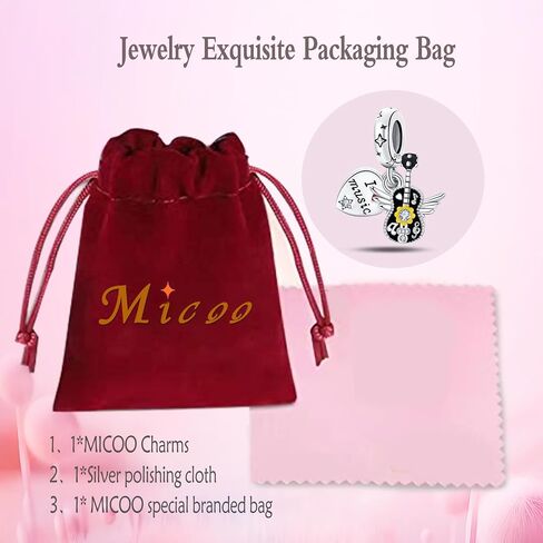 MICOO 925 sterling silver charm for Pandora bracelet and necklace. in Saudi Arabia