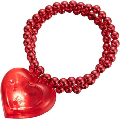 قلادة ماموث الكهربائية المضيئة بمصابيح LED من خرز ماردي غرا in Kuwait