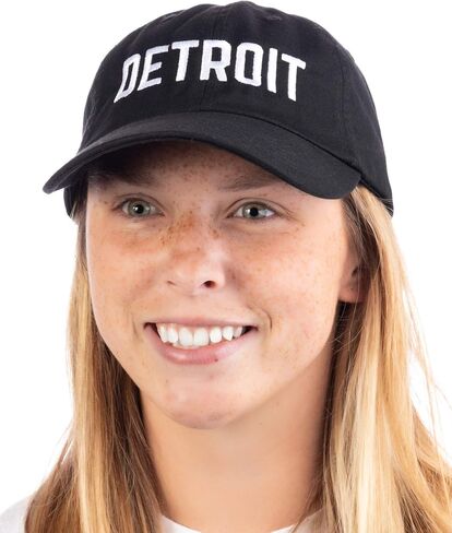 Detroit | Classic Retro City Detroiter 313 Cool Michigan Men Women Cap Dad Hat in Saudi Arabia