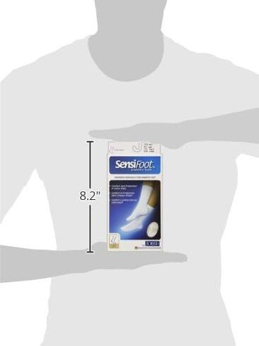 JOBST SensiFoot Diabetic Compression Socks 8-15 mmHg Crew Closed in Saudi Arabia