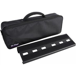 On-Stage GPB2000 Compact Pedal Board with Gig Bag, Black