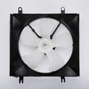 TYC 600050 Cooling Fan Assembly Compatible with 1994-1997 Honda Accord, Black