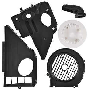 Air Director Assy, Cooling Fan Cover Assembly Replacement for GY6 50cc 80cc ATV Quad 4 Wheeler Go Kart Moped Scooter (GY6-50/80)