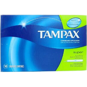 Tampax Super Size 10s Tampax Super 10ct