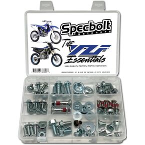 Specbolt YZ 250F 400F 426F 450F Essentials Bolt Kit. Fits: All Yamaha YZF 4 Strokes: YZ250F YZ400F YZ426F YZ450F YZF250 YZF400 YZF426 YZF450