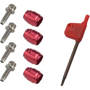 4 sets Bicycle Olive Connecting Insert Oil Fitting Kit for Avid Sram Bike Hydraulic Disc StealthamaJig Brake Hose STEALTH-A-MAJIG Quick Install