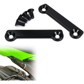 Xitomer Foot peg Block Off Plates Footpeg Fit for Ninja ZX-6R 2009-2012 / Ninja ZX-6R ZX636 2013-2021 / Footpeg Blanking Plates ZX-6R ABS 2019 2020 2021 ZX636 Footpeg Block Off Plates