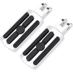 Motorcycle Foot Pegs,Highway Pegs Passenger Foot Pegs Compatible with Harley Softail Deluxe Fat Boy Heritage Sport Glide Softail Slim Street Bob Breakout Low Rider Models 2018-2023 (Black)
