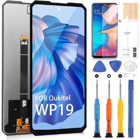for Oukitel WP19 Screen Replacement Kits, LCD Display for Oukitel WP19 6.78" Touch Screen Digitizer Assembly Replacement Repair Parts