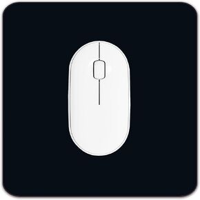 Square Mouse pad, Premium Mouse pad, Square Waterproof Mouse pad, Non-Slip Rubber Base Mouse pad 9x9 inches (Black)